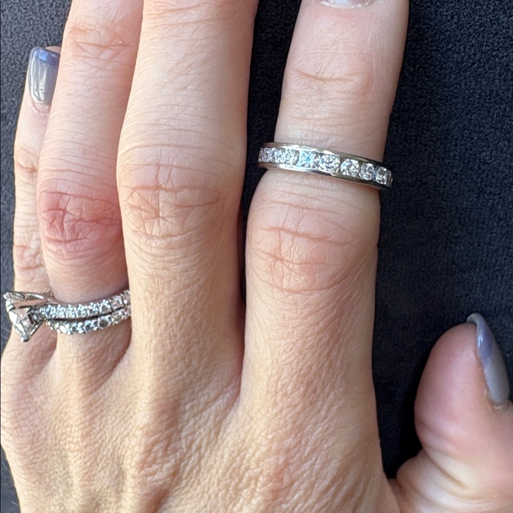 Freida Rothman Silver Stacking Ring - Picture 6 of 11